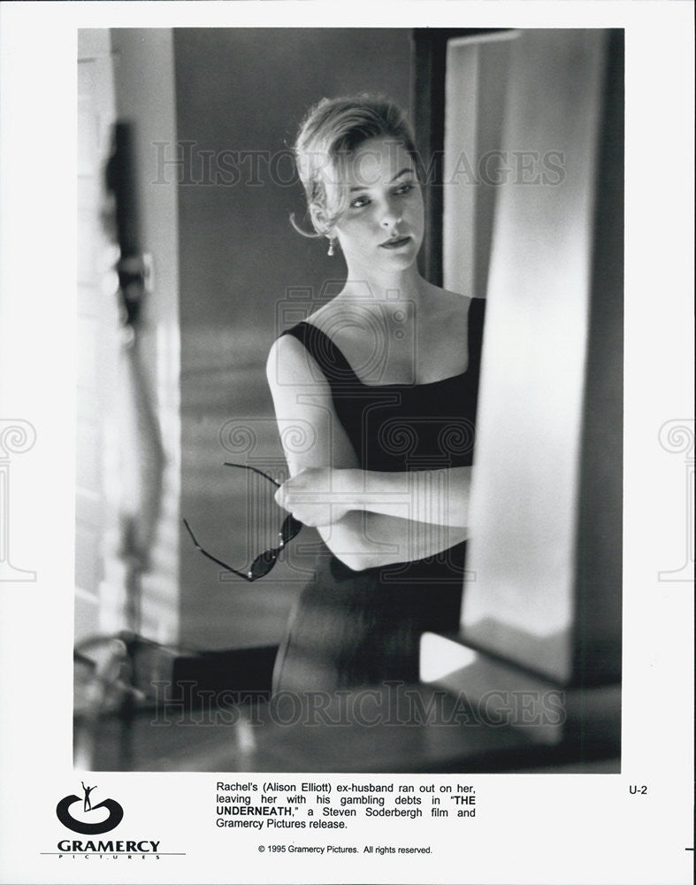 1995 Press Photo of Alison Elliott in the film &quot;The Underneath&quot; - Historic Images