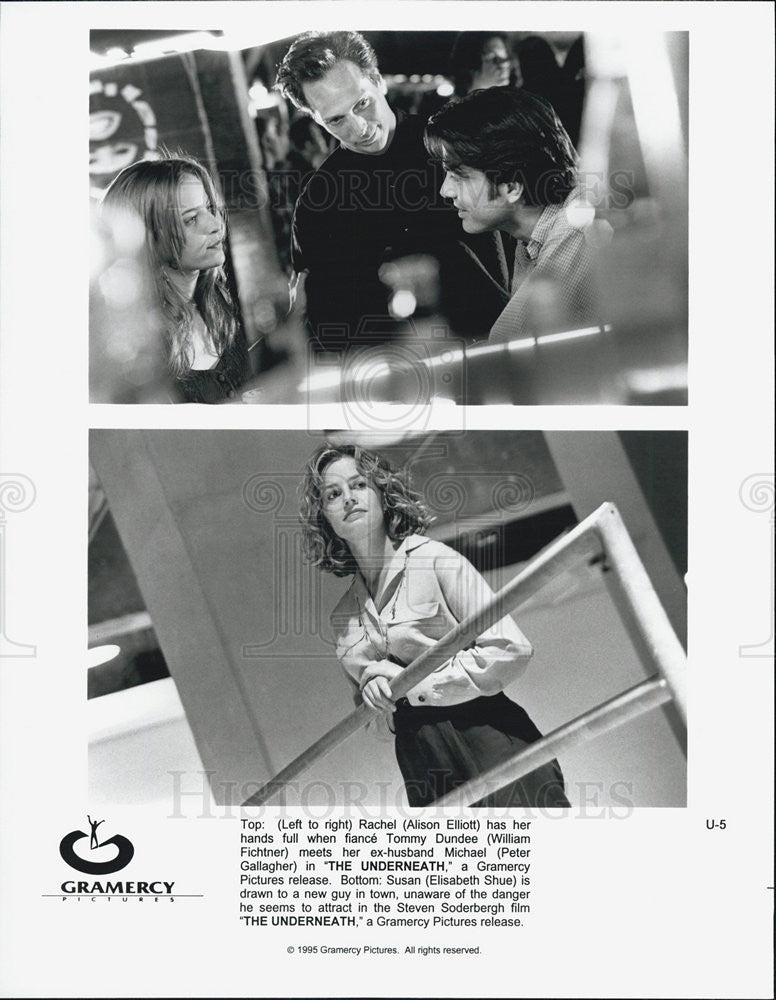 1995 Press Photo Alison Elliott &amp; William Fichtner in &quot;The Underneath&quot; - Historic Images