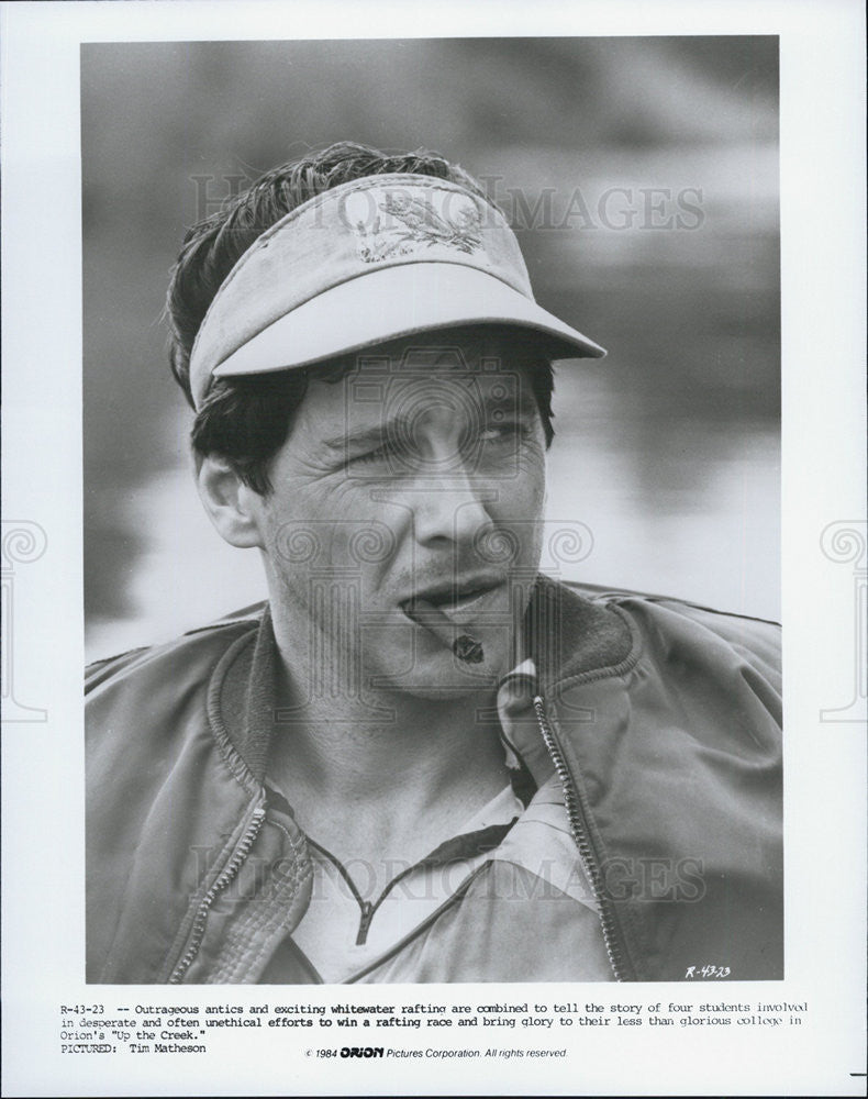 1984 Press Photo Tim Matheson in &quot;Up The Creek&quot; - Historic Images