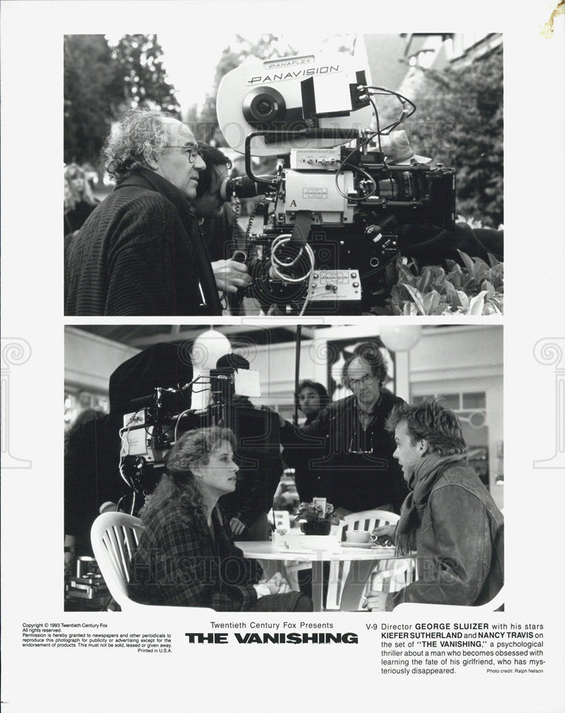 1993 Press Photo George Sluizer Director Kiefer Sutherland Actor THE VANISHING - Historic Images