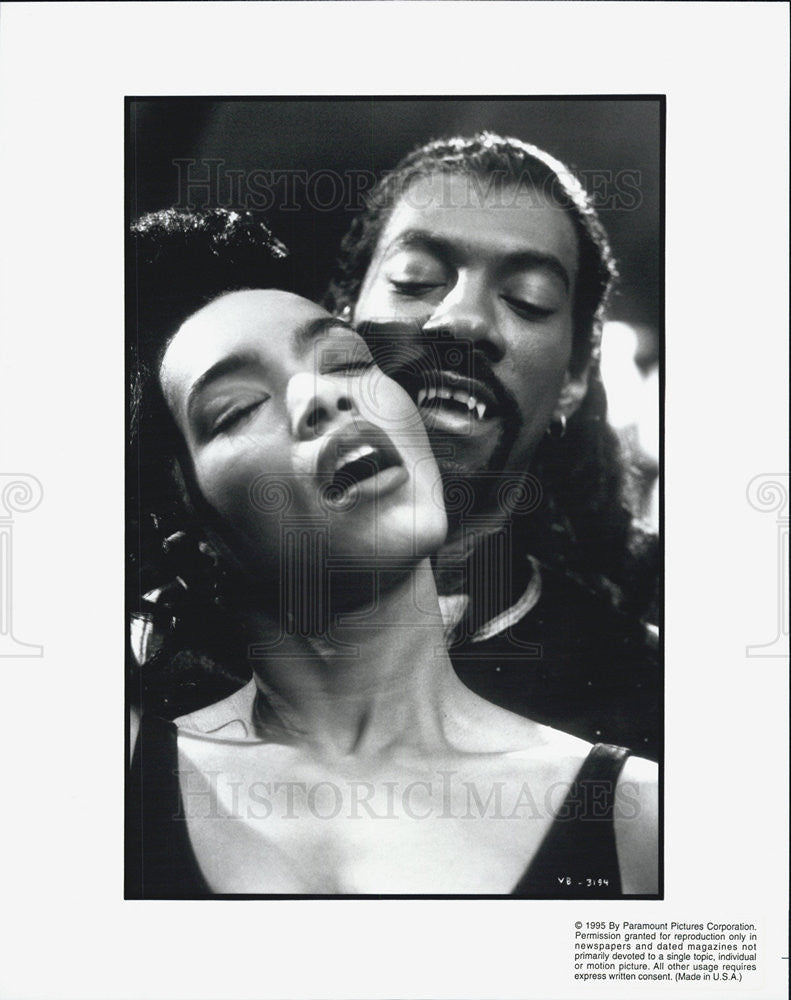 1995 Press Photo Vampire in Brooklyn Eddie Murphy Angela Bassett - Historic Images