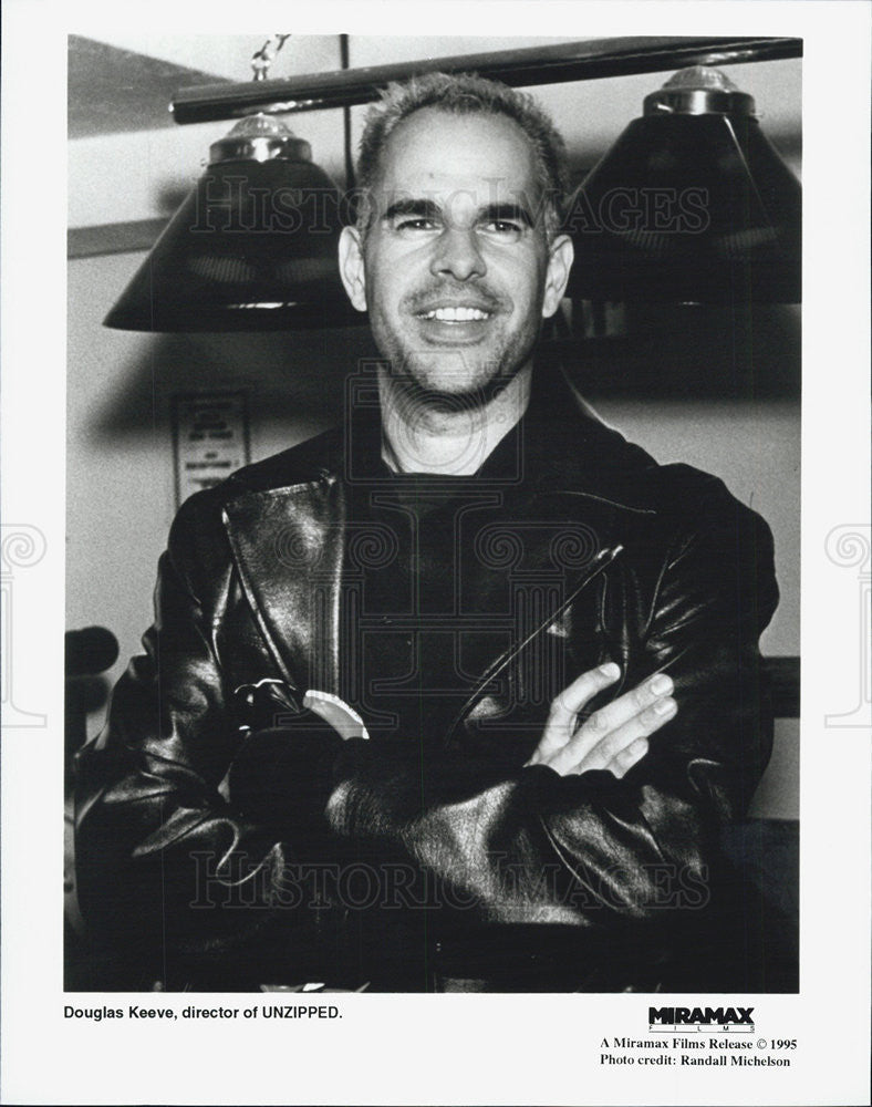 1995 Press Photo Unzipped director Douglas Keeve - Historic Images