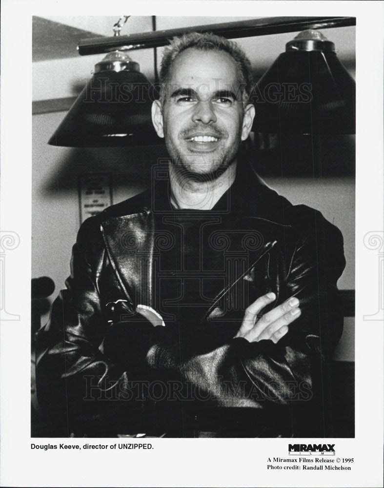 1995 Press Photo Unzipped director Douglas Keeve - Historic Images