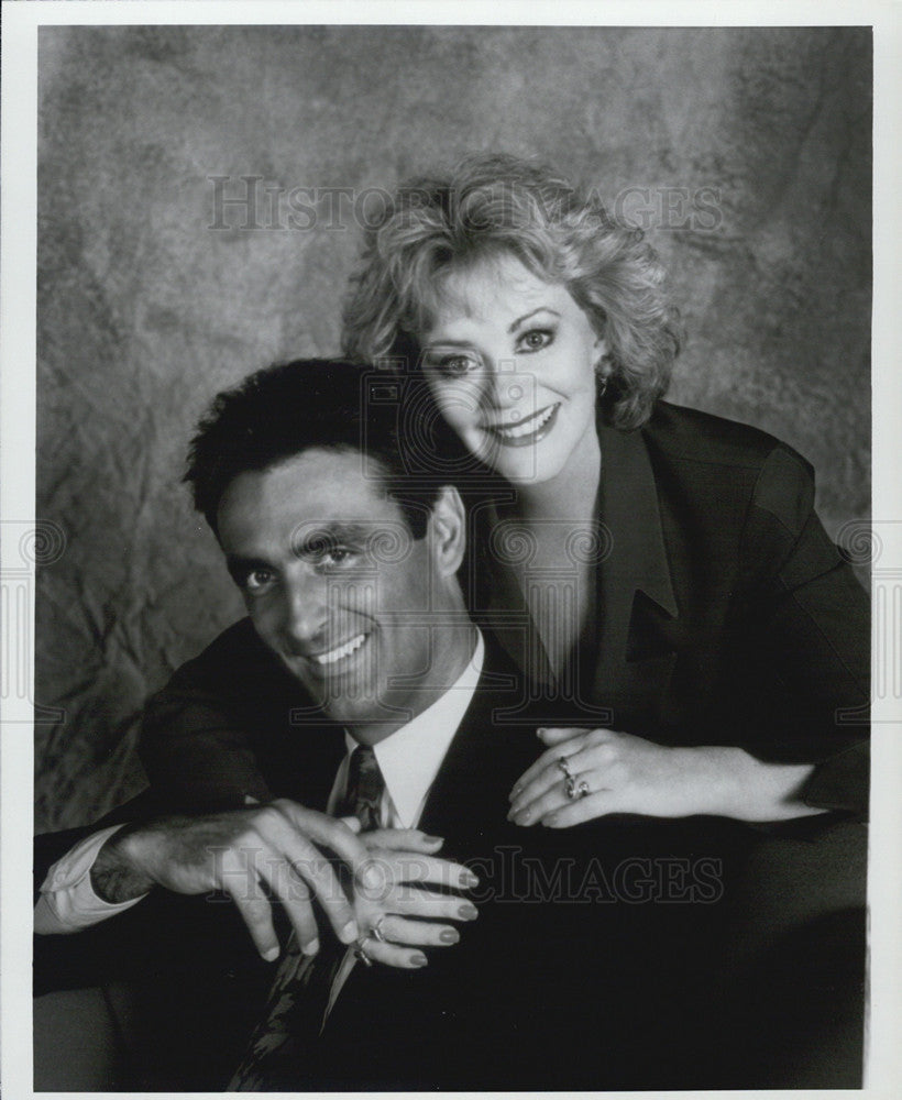 1997 Press Photo Kathleen Noone and Lorenzo Caccialanza in &quot;Knots Landing&quot; - Historic Images
