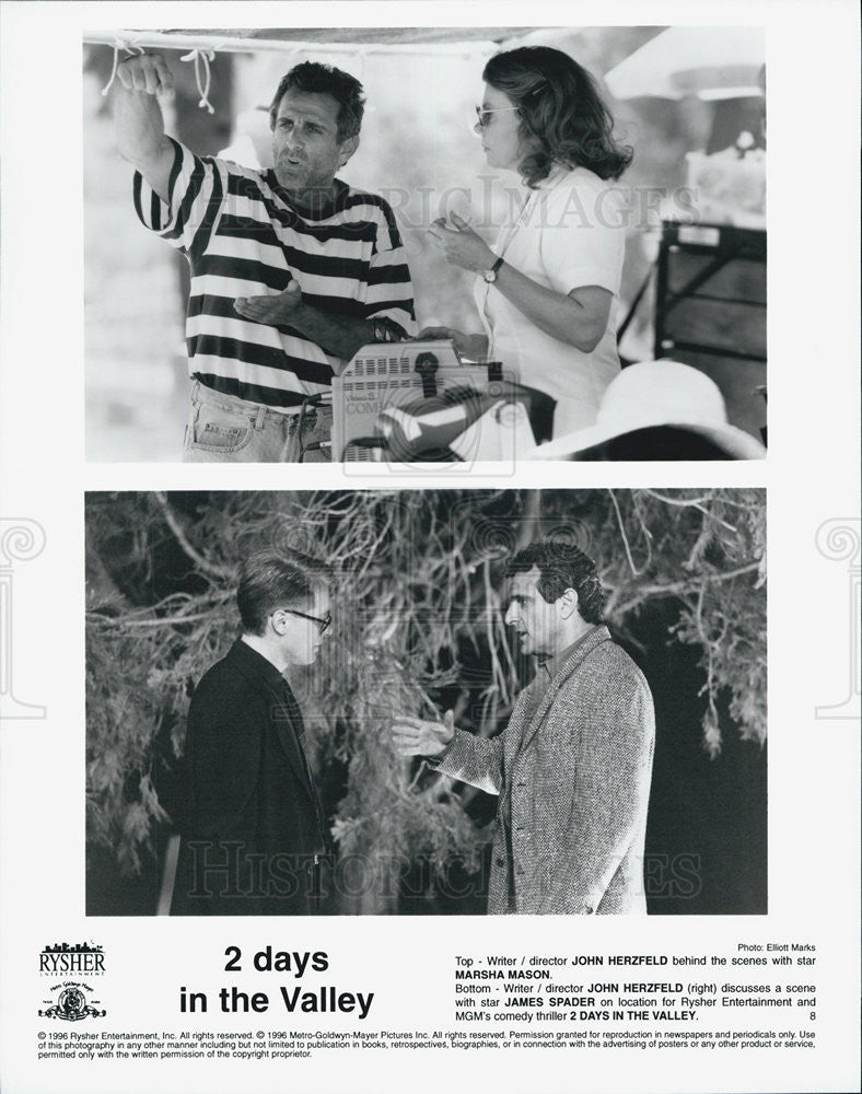 1996 Press Photo Scenes from "2 days in the Valley" - Historic Images