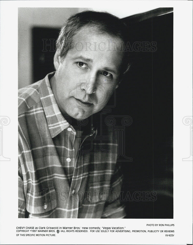 1997 Press Photo Chevy Chase, Vegas Vacation - Historic Images