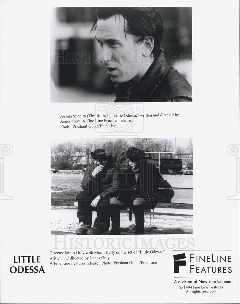 1994 Press Photo Joshua Shapira, Director James Gray, Moira Kelly, Little Odessa - Historic Images