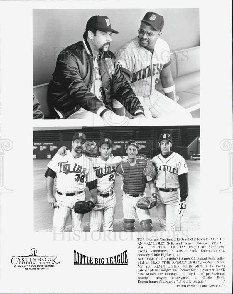 1994 Press Photo Cast of the movie Little Big league - Historic Images