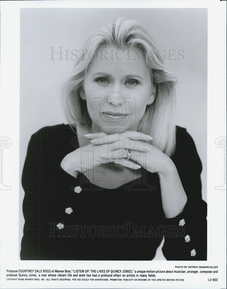 1990 Press Photo Producer Courtney Sale Ross - Historic Images