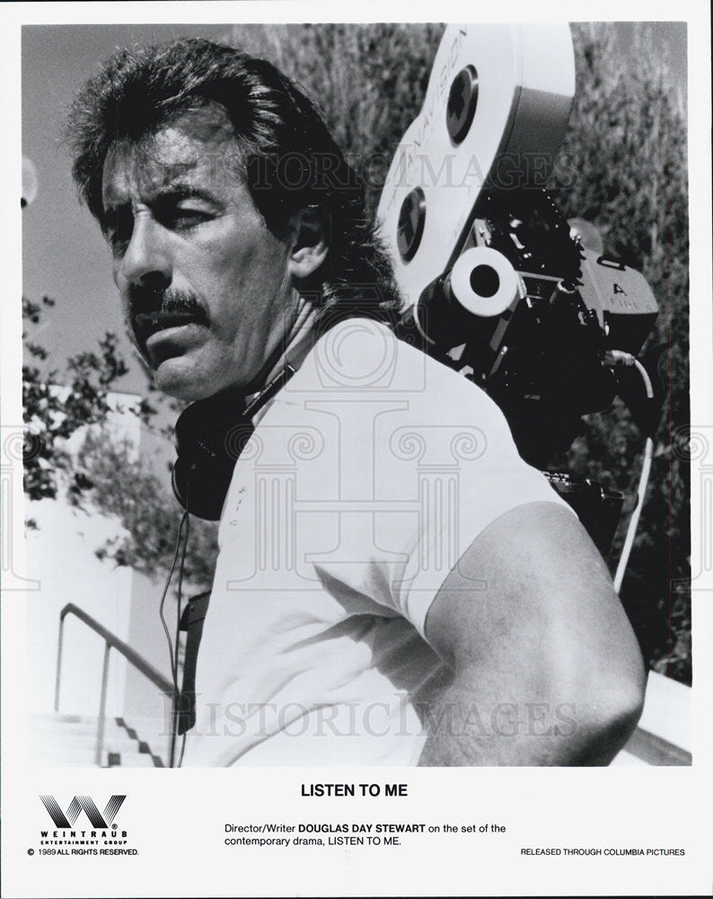 1989 Press Photo Listen To Me Douglas Day Stewart Actor Movie - Historic Images