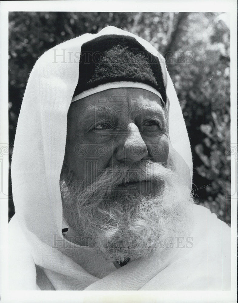 1981 Press Photo Film Lion of the Desert John Gielgud - Historic Images