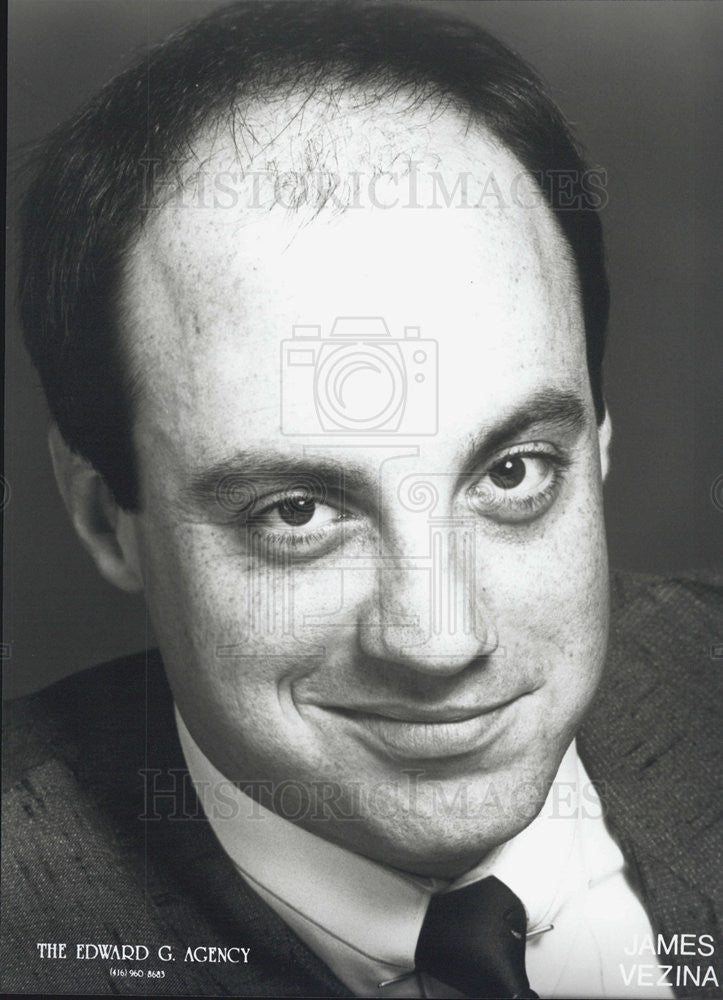 Press Photo Actor James Vezina - Historic Images