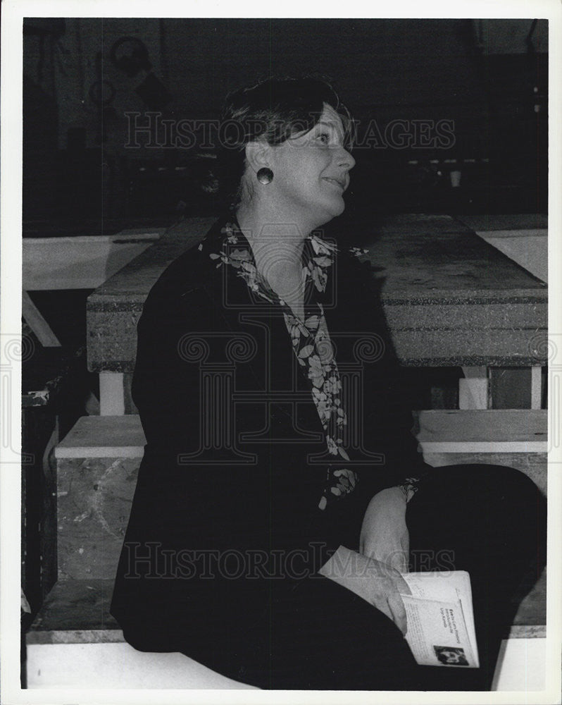 Press Photo Barbara Busby as Eve at DRT - Historic Images