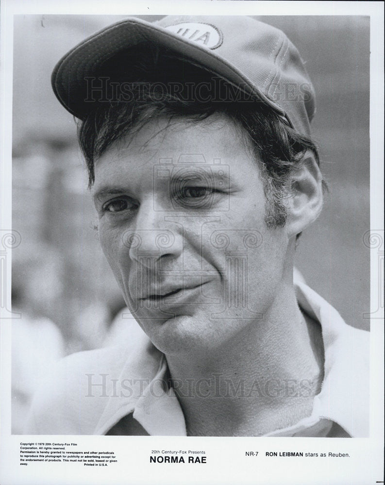 1979 Press Photo Ron Leibman stars as Reuben in "Norma Rae." - Historic Images