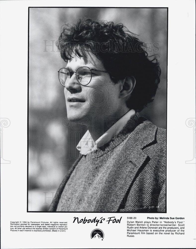 1994 Press Photo of Actor Dylan Walsh as Peter in &quot;Nobody&#39;s Fool&quot;. - Historic Images