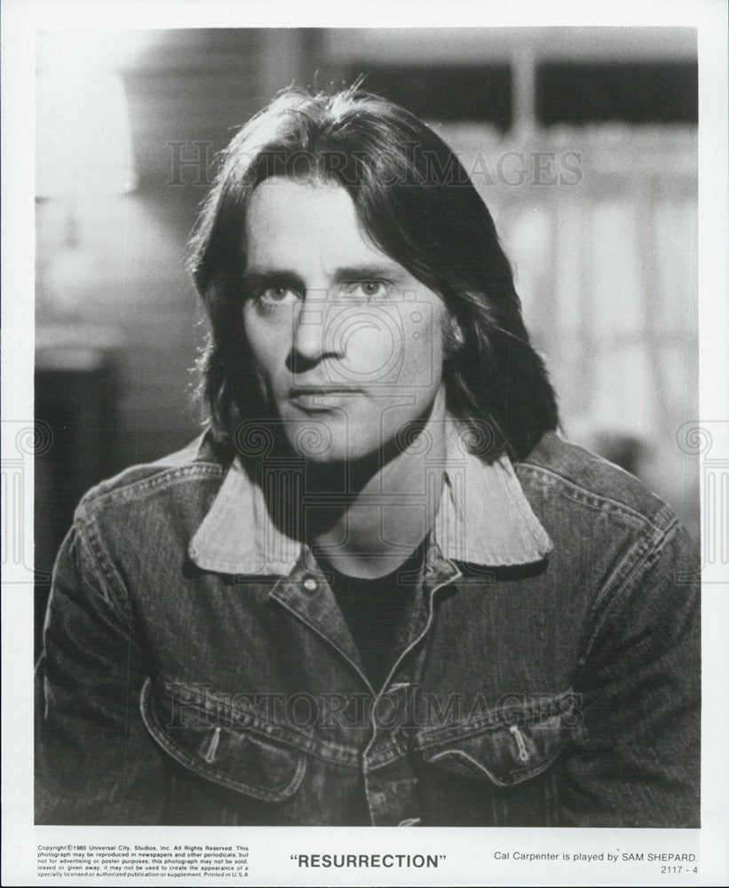 Sam Shephard in Resurrection 1980 vintage promo photo print - Historic ...