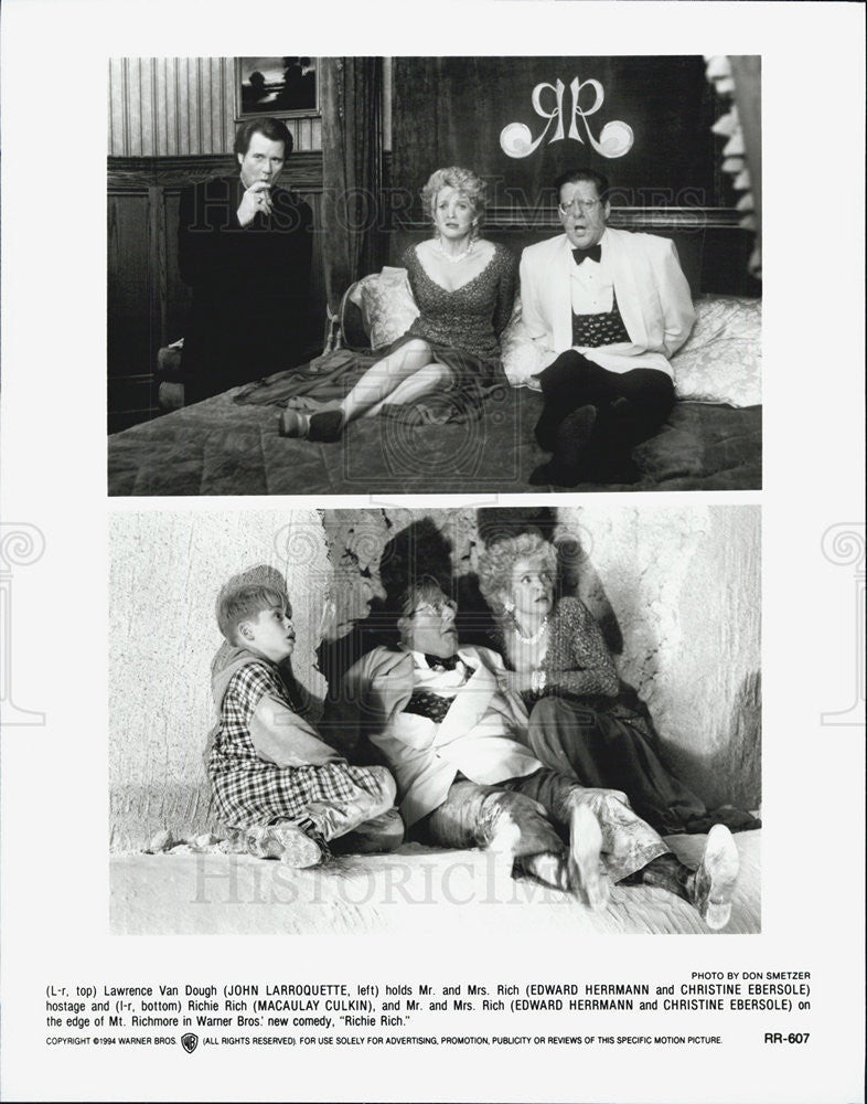 1994 Press Photo  Macaulay Culkin in &quot;Richie Rich&quot; - Historic Images