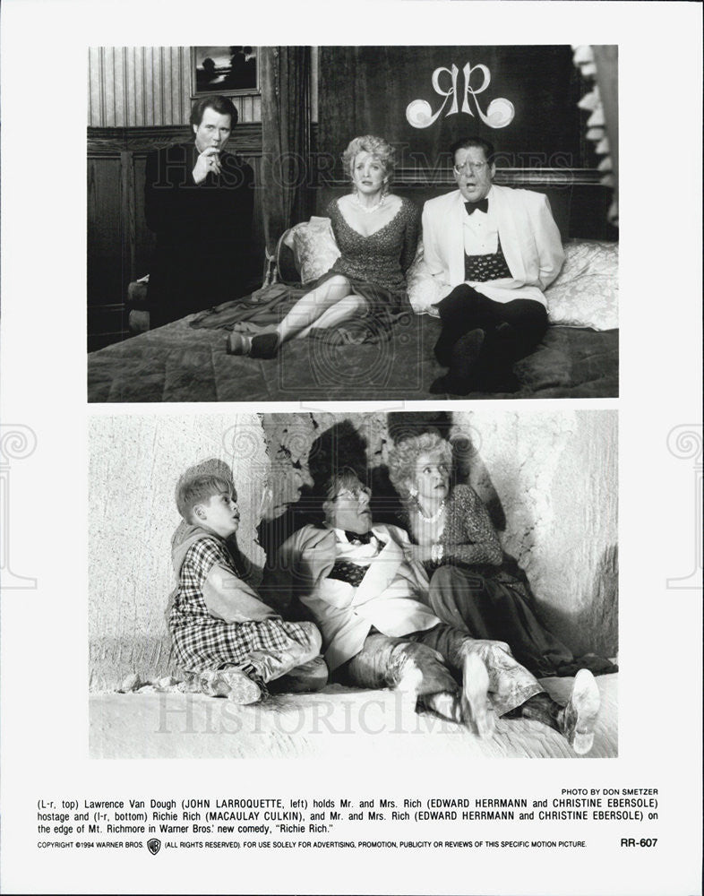 1994 Press Photo  Macaulay Culkin in "Richie Rich" - Historic Images