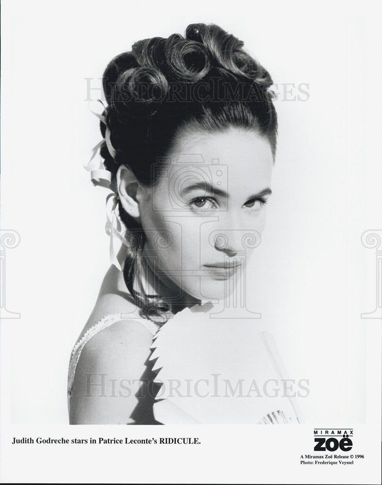 1996 Press Photo Judith Godreche in &quot;Ridicule&quot; - Historic Images