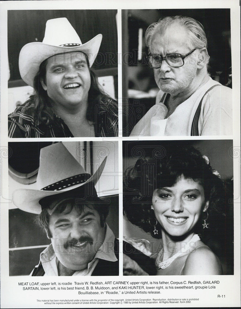 1980 Press Photo Cast of "Roadie" - Historic Images