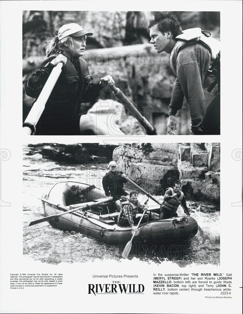 1994 Press Photo Scenes From "The River Wild" - Historic Images