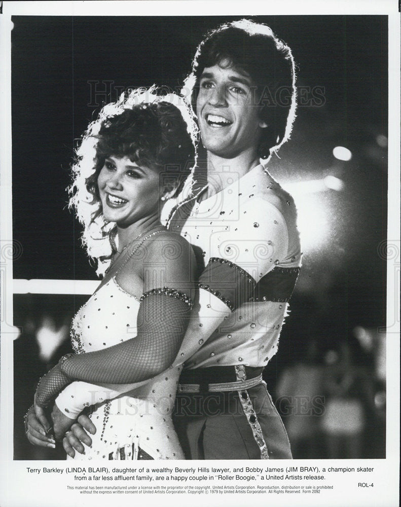 1979 Press Photo Linda Blair in "Roller Boogie" - Historic Images