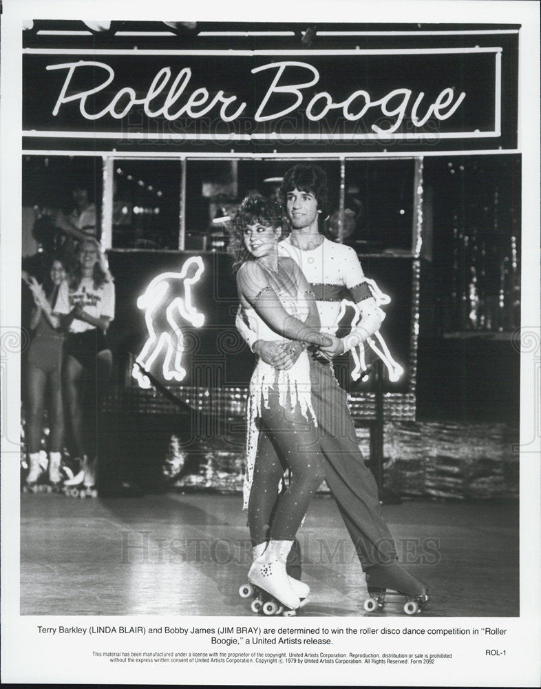 1979 Press Photo Linda Blair in "Roller Boogie" - Historic Images