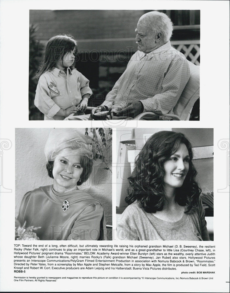 1995 Press Photo Scenes from "Roommates" - Historic Images