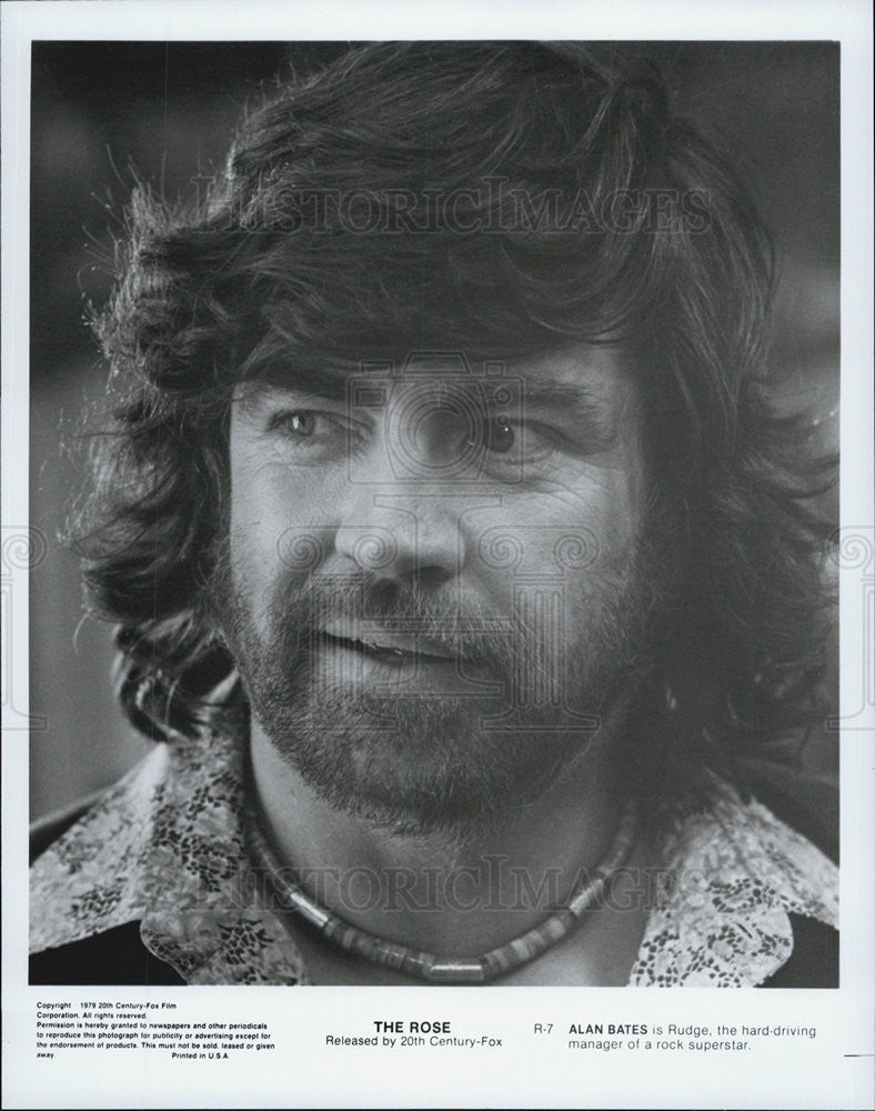1980 Press Photo Alan Bates in "The Rose" - Historic Images