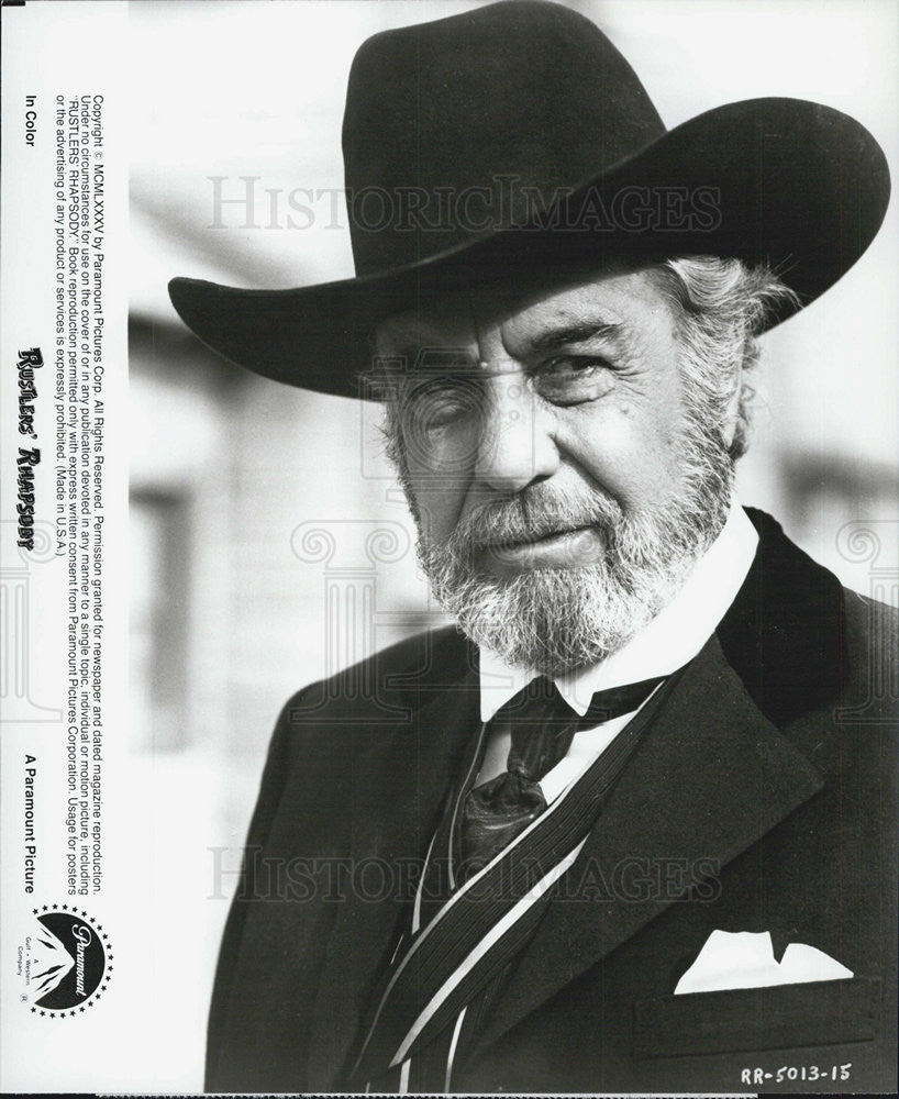 1985 Press Photo Fernando Rey in "Rustler's Rhapsody" - Historic Images