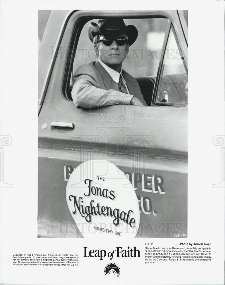 1992 Press Photo Scenes from "Leap of Faith" - Historic Images