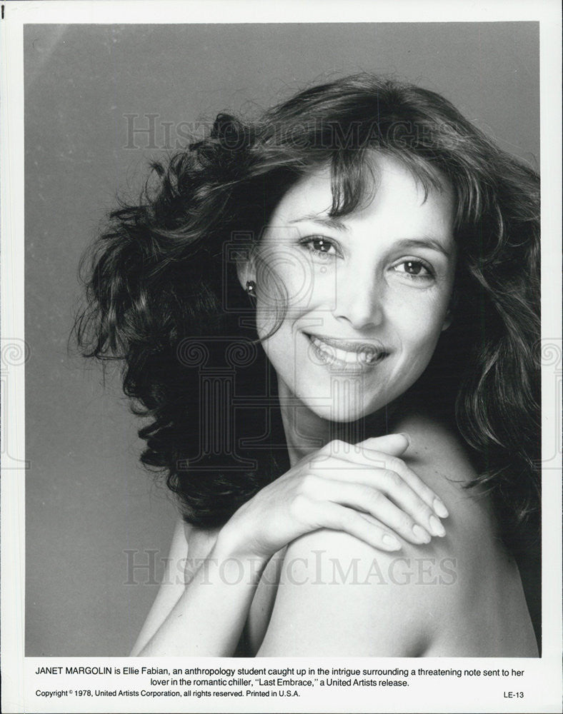 1978 Press Photo Janet Margolin in &quot;Last Embrace&quot; - Historic Images