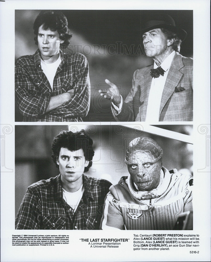 1984 Press Photo Scenes from &quot;The Last Starfighter&quot; - Historic Images