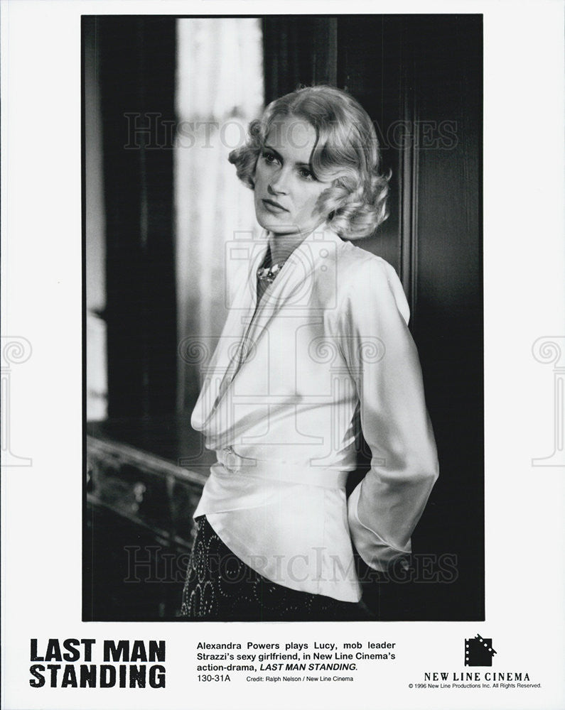 1996 Press Photo Alexandra Powers in "Last Man Standing" - Historic Images