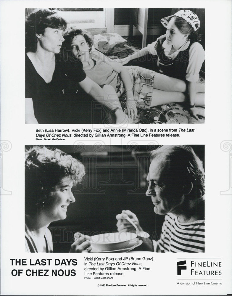 1993 Press Photo Scenes from &quot;The Last Days of Chez Nous&quot; - Historic Images