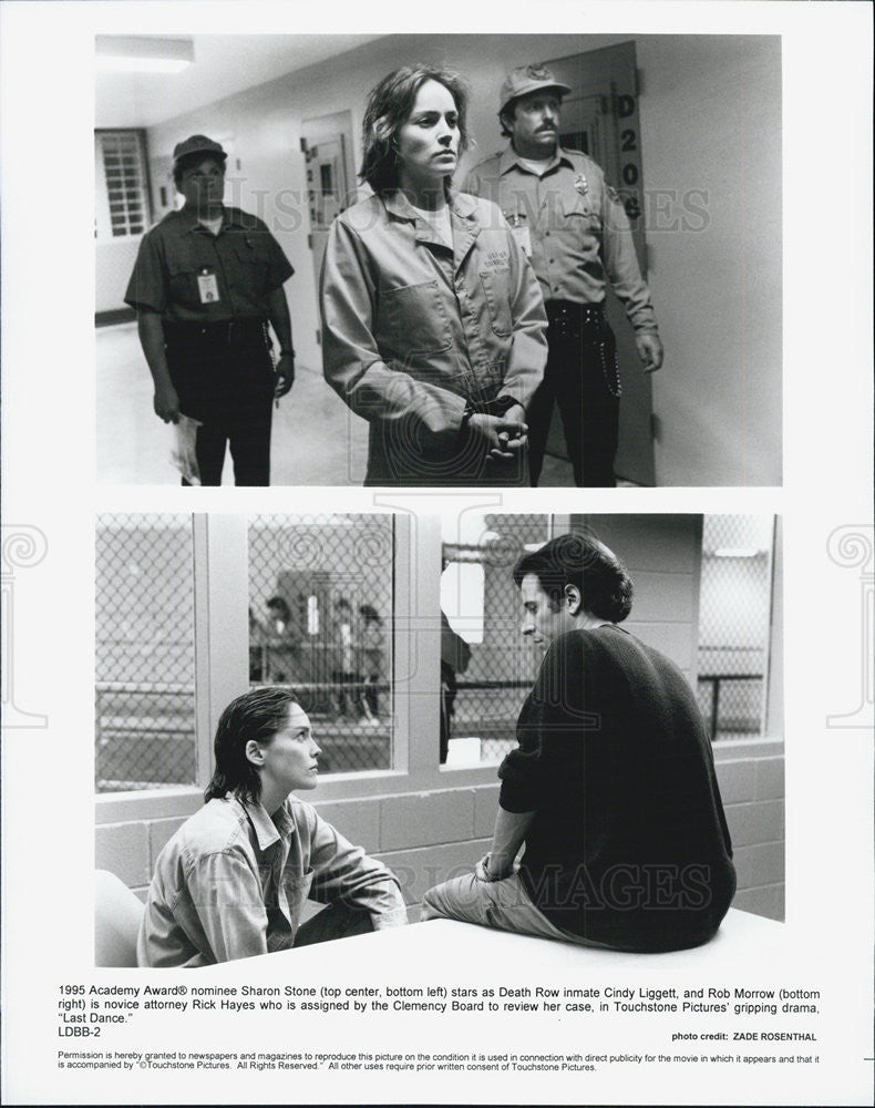 1996 Press Photo Sharon Stone in &quot;Last Dance&quot; - Historic Images