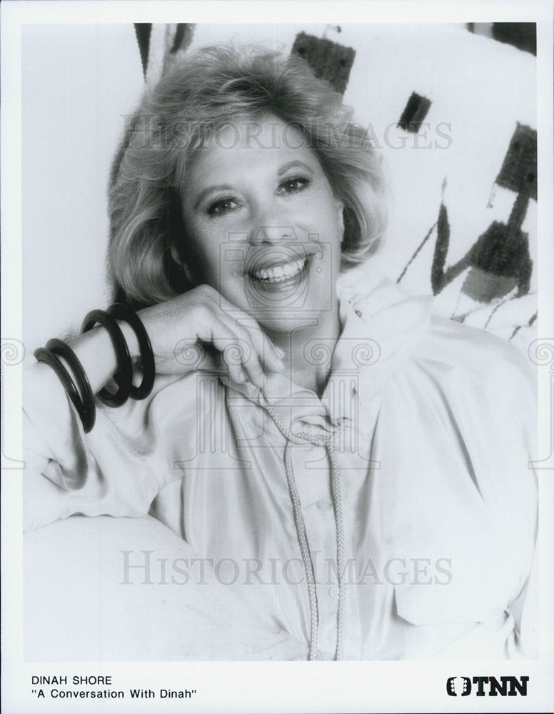 Press Photo Dinah Shore hosts &quot;A Conversation With Dinah&quot; - Historic Images