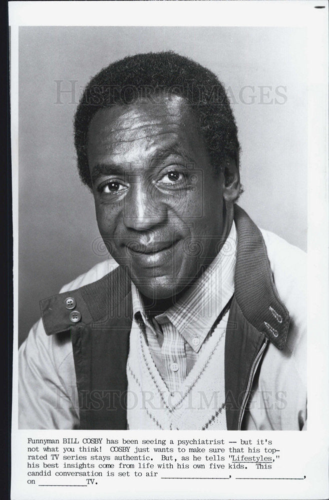 Press Photo Bill Cosby LIFETYLES - Historic Images
