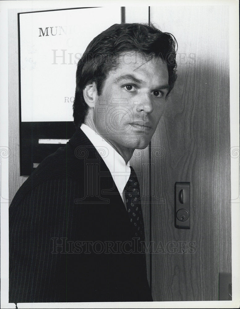 1986 Press Photo Harry Hamlin in "L.A. Law" - Historic Images