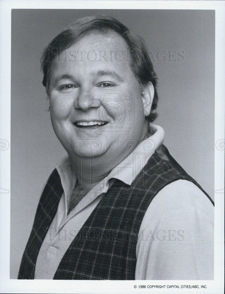 1986 Press Photo Donovan Scott on "Life With Lucy" - Historic Images