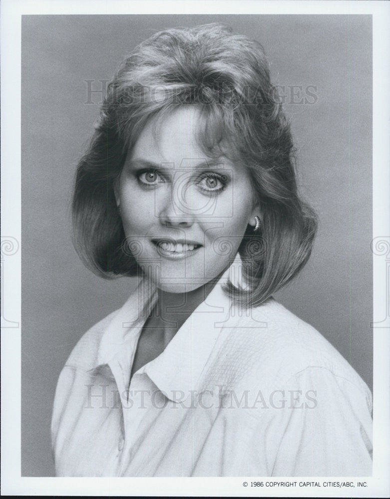 1986 Press Photo Ann Dusenberry on "Life With Lucy" - Historic Images