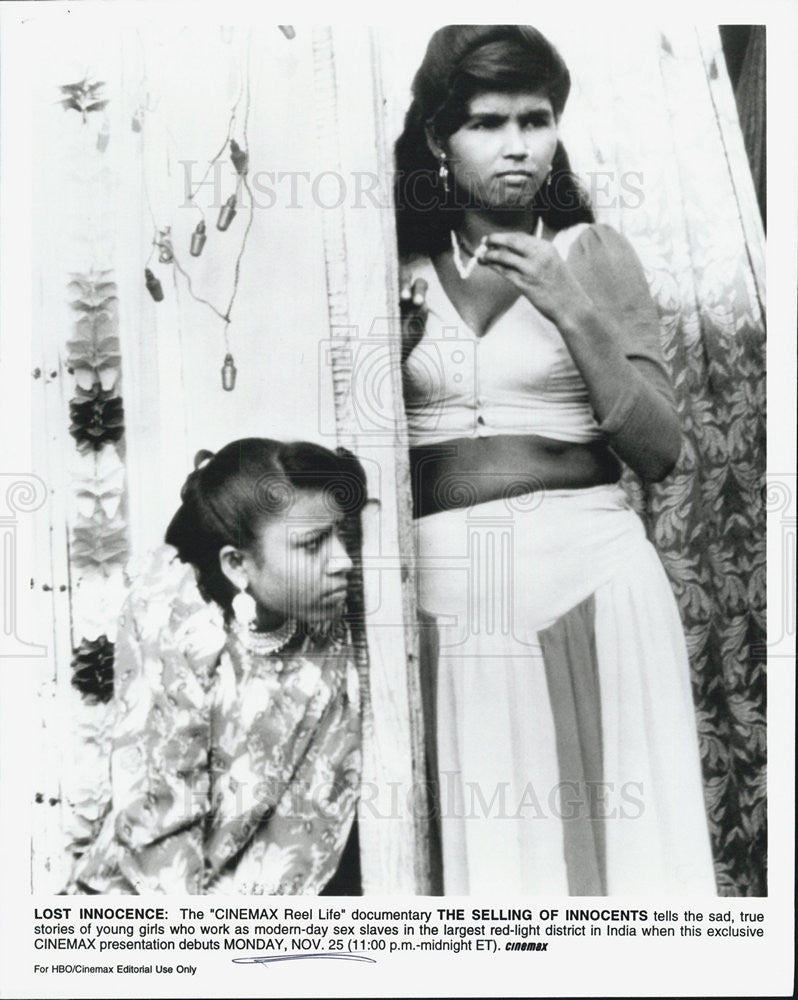 Press Photo Documentary The Selling of Innocents modern day sex trade India - Historic Images