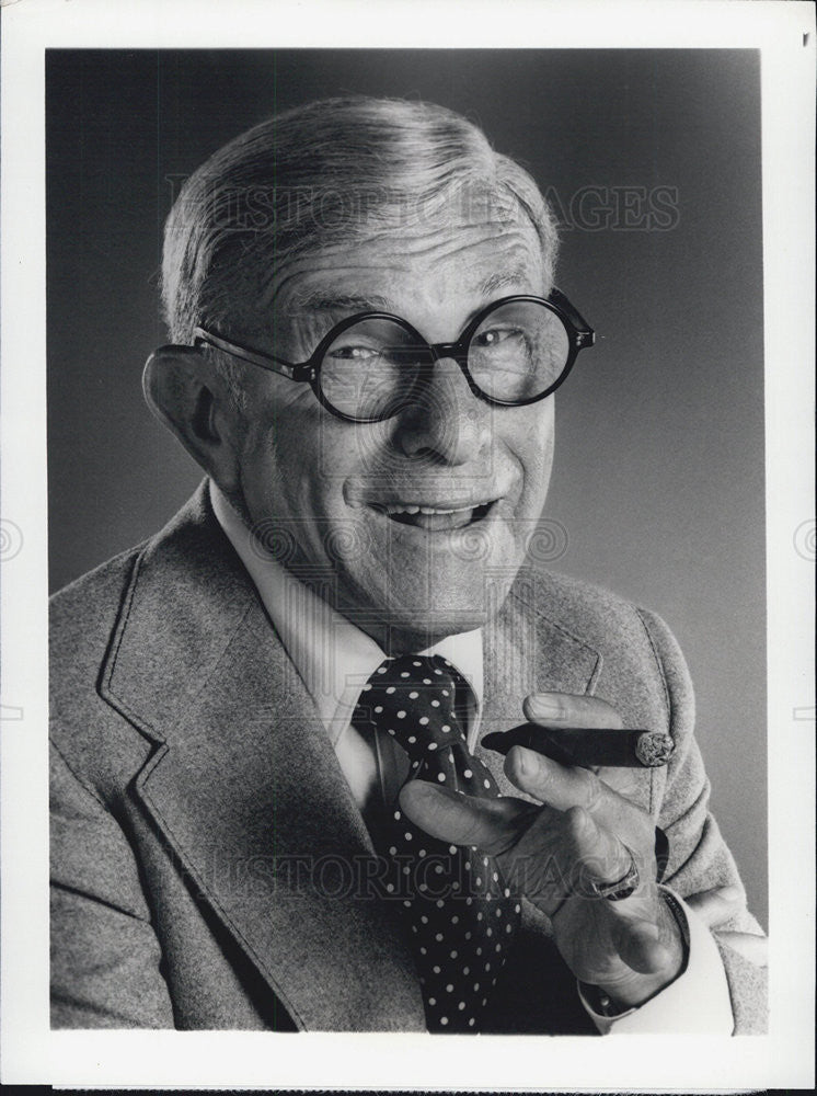 1985 Press Photo George Burns Comedy Hour CBS - Historic Images