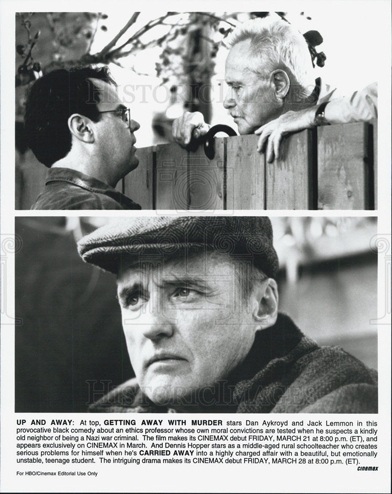 1996 Press Photo Film Getting Away with Murder Dan Akroyd Jack Lemmon - Historic Images