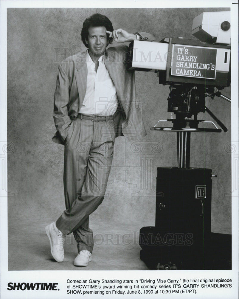 Press Photo Comedian Garry Shandling - Historic Images