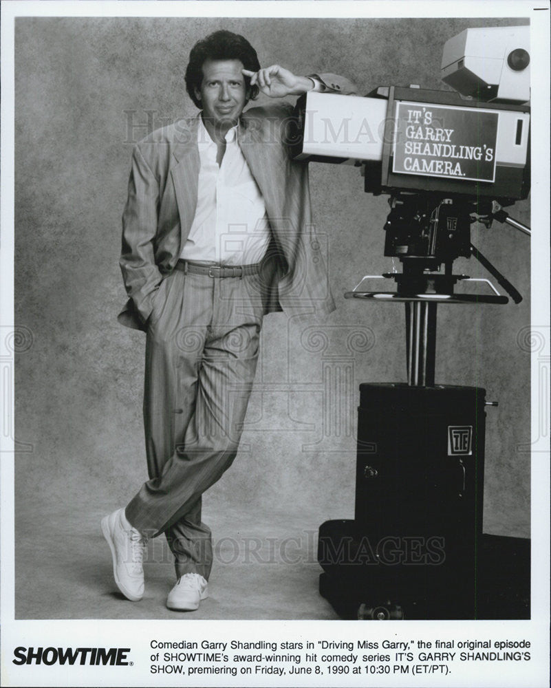 1990 Press Photo "Driving Miss Garry" - Historic Images