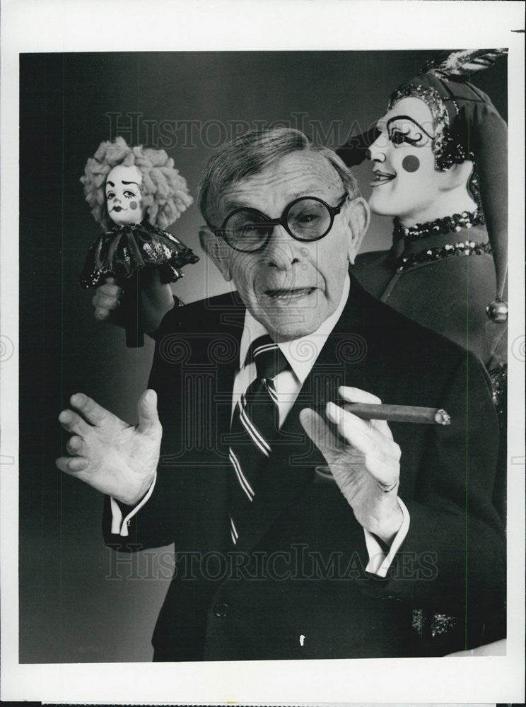 1985 Press Photo &quot;George Burns Comedy Week&quot; - Historic Images