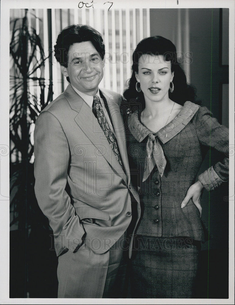 Press Photo La Law, Alan Rosenberg, Debi Mazar - Historic Images