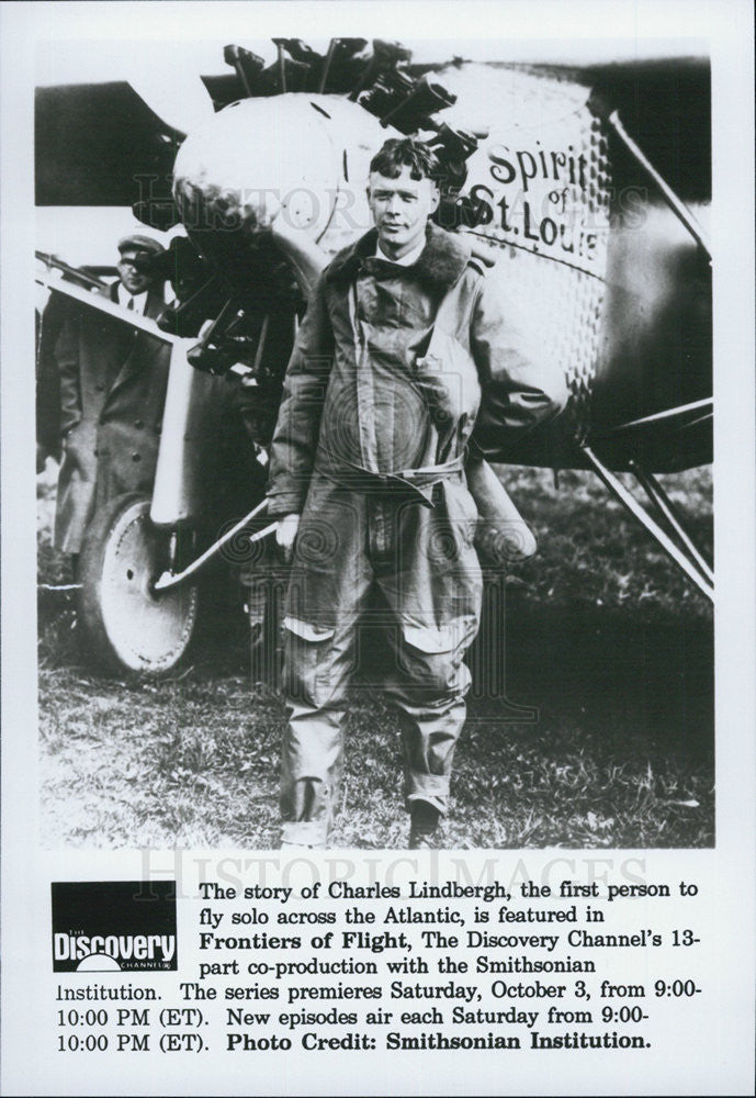 Press Photo Smithsonian, Charles Lindbergh - Historic Images