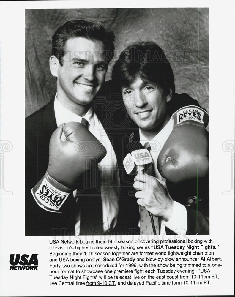 Press Photo &quot;USA Tuesday Night Fights&quot; - Historic Images